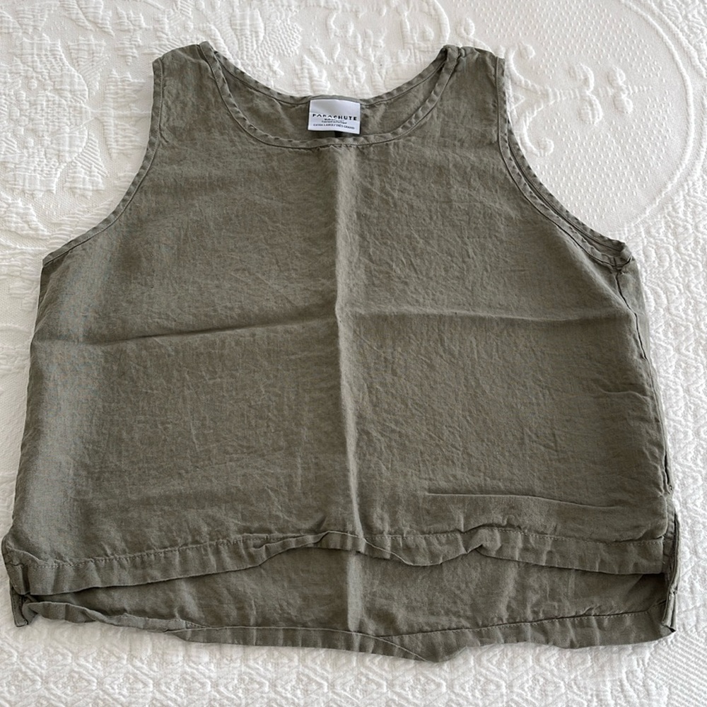 Parachute Olive Green Tank Top
